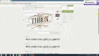 Thron Typography - How to use