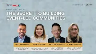 What's NEXT 2023: The Secret to Building Event-Led Communities | Panel Discussion