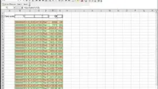 Export Excel data into a fixed width file format