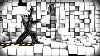 Copyright Free VJ-Loop | White Cubes 06 FULL HD 1920x1080