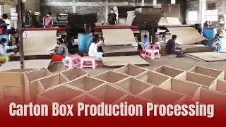 Packaging Industry of Bangladesh|best carton packaging processing | Carton Box Factory in Bd