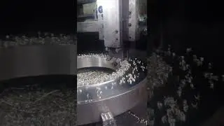 Обработка заготовки фланца из нержавеющей стали