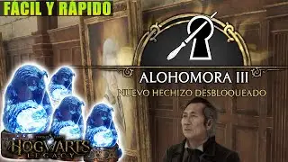 Hogwarts Legacy - Alohomora 3 fácil y rápido! | Todas las Lunas de demiguise para subir al nivel III