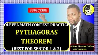 007A – OLEVEL MATH CONTEST PRACTICE – PYTHAGORAS THEOREM | FOR SENIOR 1 & 2