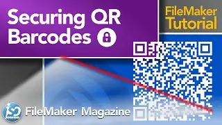 Securing QR Barcodes within FileMaker Pro