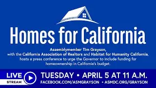 Asm Grayson Press Conference: Homeownership Creates Equity