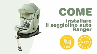 Installazione del seggiolino auto JOVIKIDS RANGER girevole a 360° - WD034 #carseat #jovikids #howto