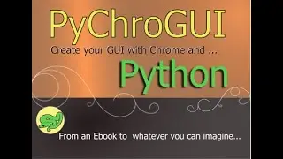 Python to launch a basic Chrome GUI with html & javascript