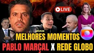 🔴 URGENTE: PABLO MARÇAL DESTRUINDO JORNALISTAS DA GLOBO AO VIVO! | #pablomarçal #politica