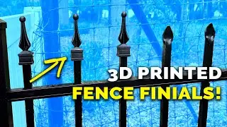 How to Install Finials (3D Printed or Metal) on your Fence