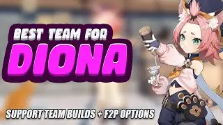 BEST TEAM FOR DIONA (Support) | Genshin Impact