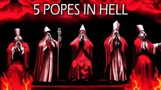 The 5 Popes in Hell (according to Dantes Inferno)