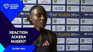 "I'm loving what I'm doing" - Jamaican rising star Ackera Nugent on first Diamond League win