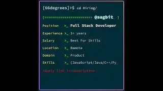 66degrees is hiring for remote work #javascript #careercoach #golang #swift #github #gitlab