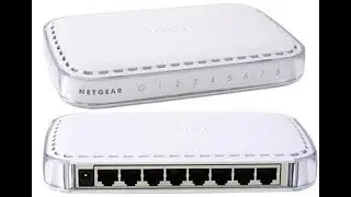 FS608V3 NetGear 8-Ports 10/100Mbps Fast Ethernet Switch