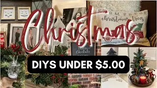 🎄 CHRISTMAS DIYS UNDER $5 | MUST SEE CHRISTMAS DIY MEGA VIDEO🎄