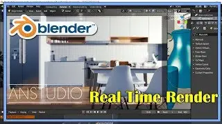 Blender 2.8 EEVEE |Animation Interior Design|