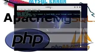 Kali linux- Mysql -ERROR 2002 (HY000): Can't connect to local MySQL server though