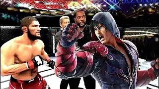 Ufc 4 | Khabib Nurmagomedov Vs. Kazama Jin Tekken Ea Sports