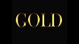 Golden Text effect in photoshop || Golden Text || photoshop Tutorials || #RRCreative