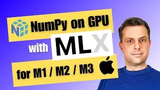 Faster NumPy on Mac GPU with MLX