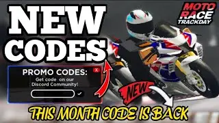 ⚠️NEW UPDATE⚠️ MOTO TRACKDAY PROJECT CODES JUNE 2024 - ROBLOX MOTO TRACKDAY PROJECT THIS MONTH CODE