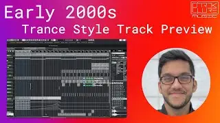 Early 2000s Trance Music Style Track Preview In Cubase - Music Production Stream Highlights