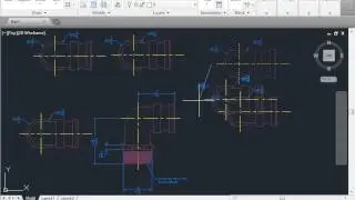 C00505  Move Copy Rotate AutoCAD 2014 Tutorial