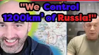 Ukraine: We Now Control OVER 1200km² of Kursk!