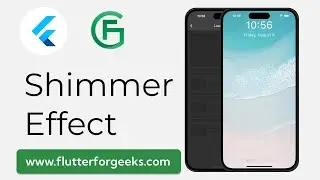 Flutter Tutorial: How to Create a Shimmer Effect | Step-by-Step Guide with Examples