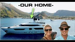 WE LIVE ON A LUXURY SUPER YACHT!!! (Captain’s Vlog 105)