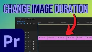 Premiere Pro: Change Duration Of MULTIPLE IMAGES (+ Avoid Gaps)