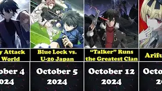 All Upcoming Anime in Fall 2024