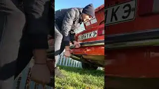 Запуск ЗАЗ 968М с кривого стартера