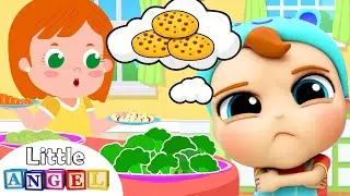 No No Snacks | Healthy Habits Kids Song & Nursery Rhymes by Little Angel