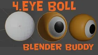 Blender 2.8 Tutorial Make Eye Ball with UV Sphere