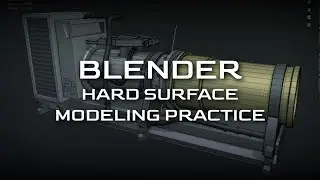 Blender - Hard Surface Modeling Practice