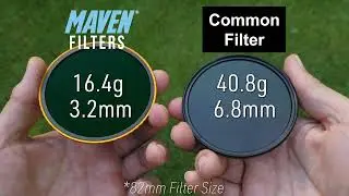 MAVEN Magnetic Filters -  Size & Weight