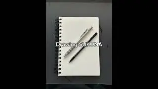 Drawing Sukuna #anime #art #foryou #manga #naruto #jujutsukaisen #sukuna