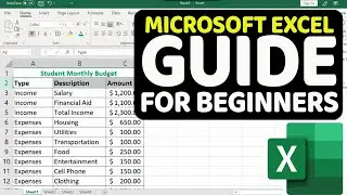 The Beginners Guide to Microsoft Excel