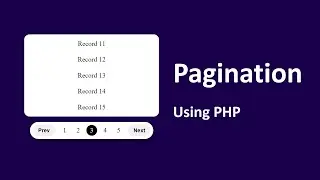 Pagination Using php