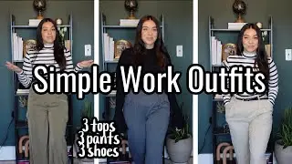 Minimalist Work Outfits