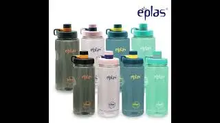 EPLAS MODERN 1.5/2L Big Water Bottle With Handle, Drinking Tumbler, Botol Air, Bekas Air