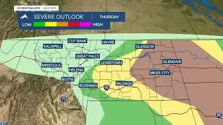 Scattered showers continue through Friday morning