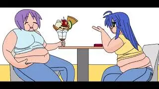 Lucky Star weight gain stories by Tarumax [じじとろん]