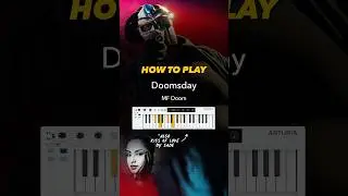 Learn How to Play "Doomsday" by MF DOOM 🎭