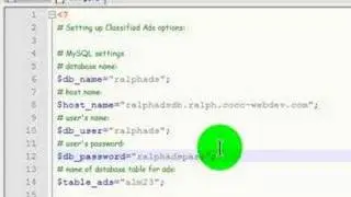 Install Classified Ads PHP Script