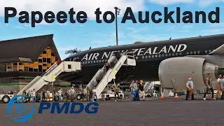 MSFS LIVE | *Cross the Pacific* Part 2 | PMDG 777-300ER | Papeete to Auckland | GSX | VATSIM
