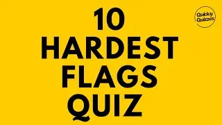 10 Hardest Flags Quiz Questions on YOUTUBE - Quick Quiz #trivia #quiz #quizzes #riddles