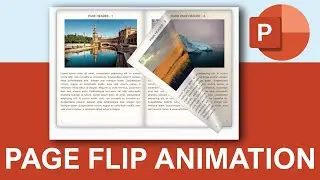 Creating Impressive Page Flip Animation Slides in PowerPoint